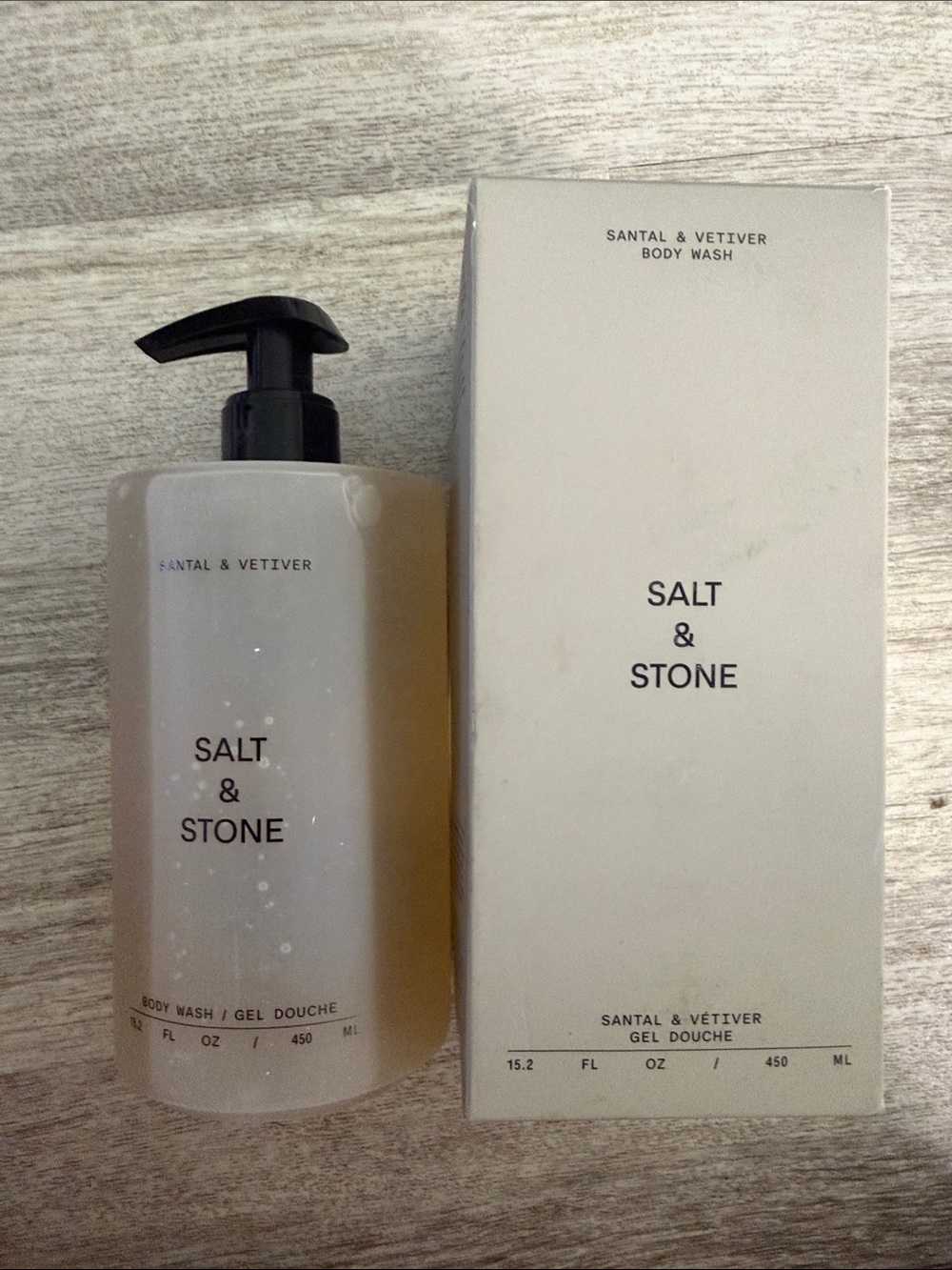 Salt & Stone Santal & Vetiver Body Wash